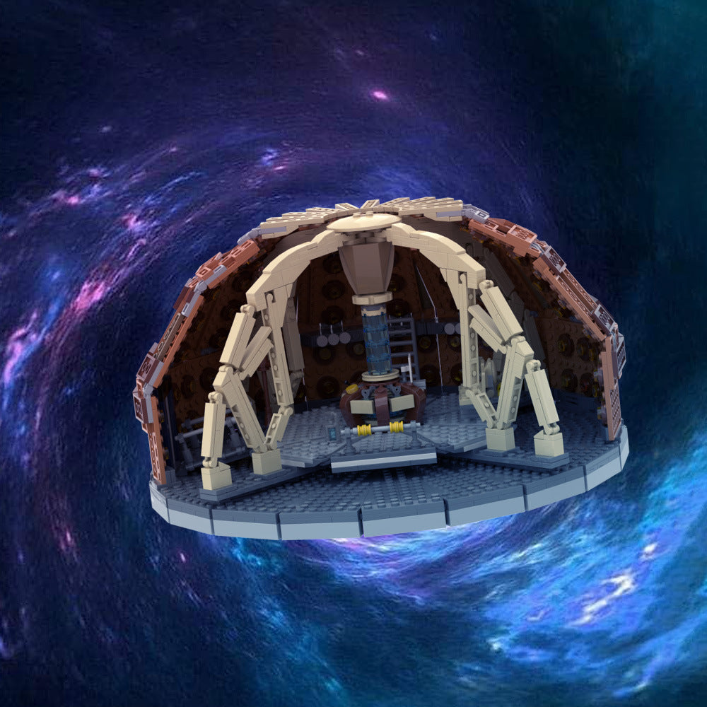 10th doctor tardis building set | doctor who | moc-183159 - 1