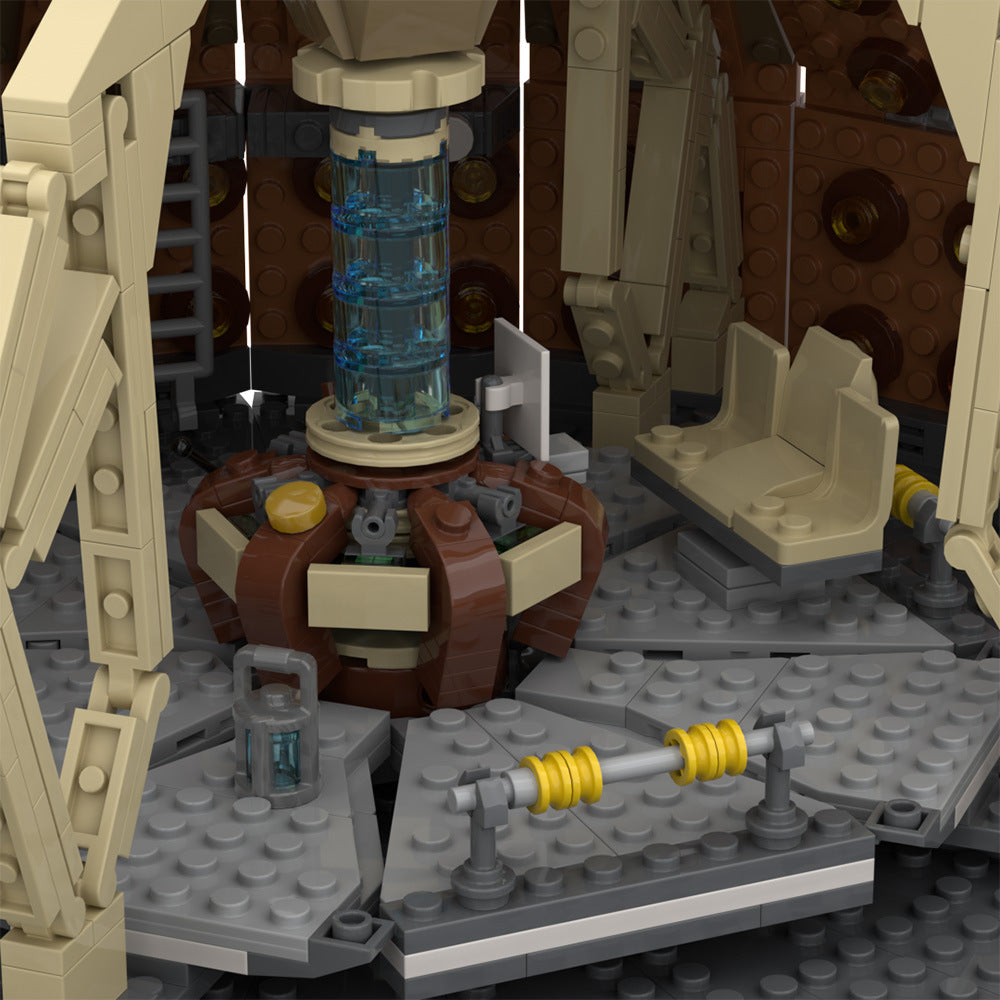 10th doctor tardis building set | doctor who | moc-183159 - 6