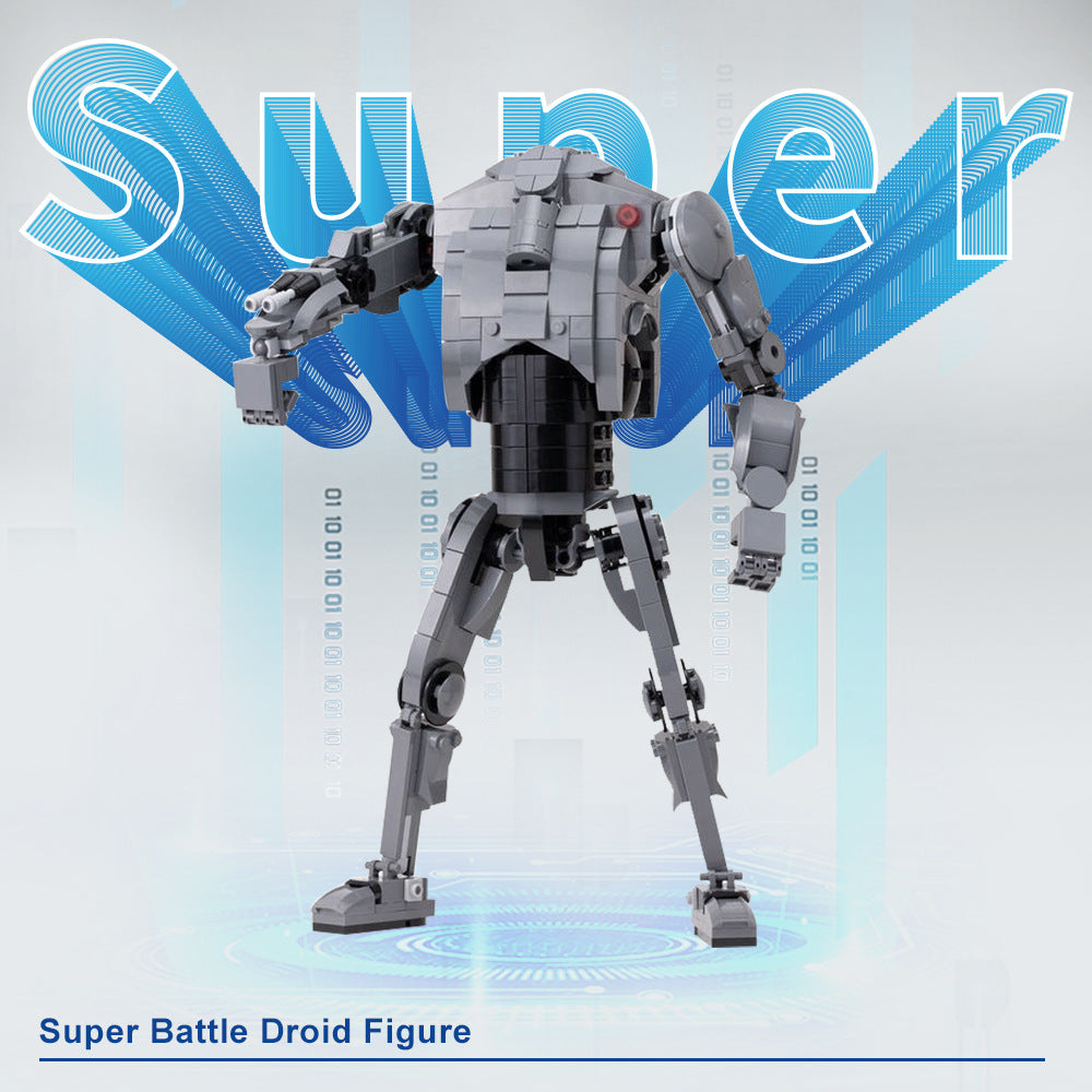 11" super battle droid figure | star wars | moc-128279 - 1