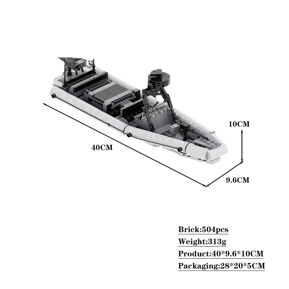 11m rhib rigid hull inflatable boat us navy army | moc-147311 - 3