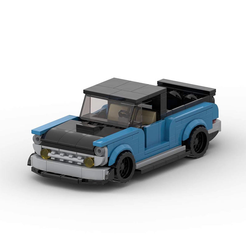 1950's farm truck building set | moc-92628 - 1