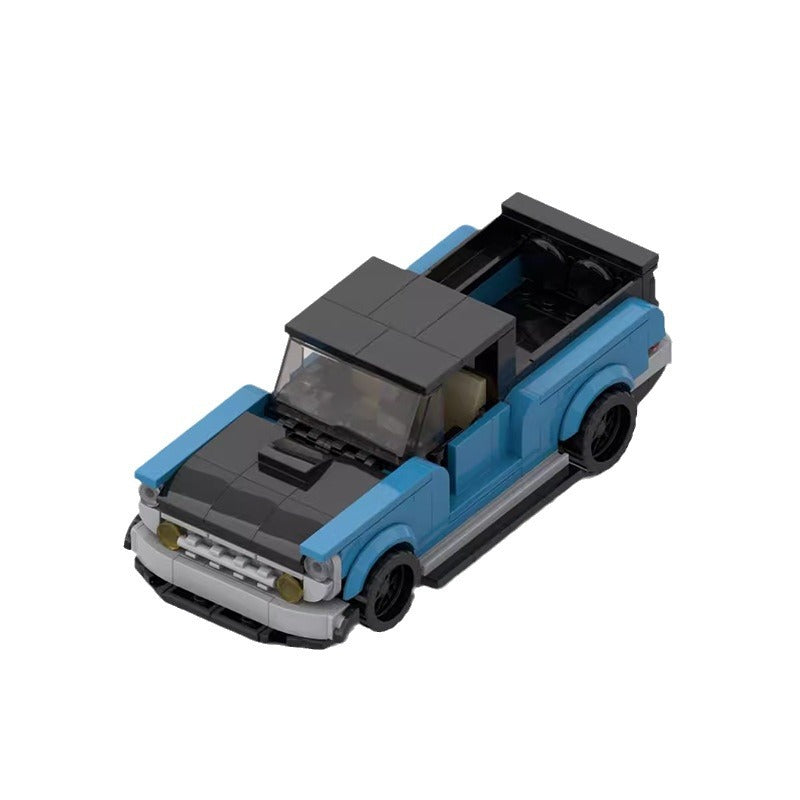 1950's farm truck building set | moc-92628 - 4