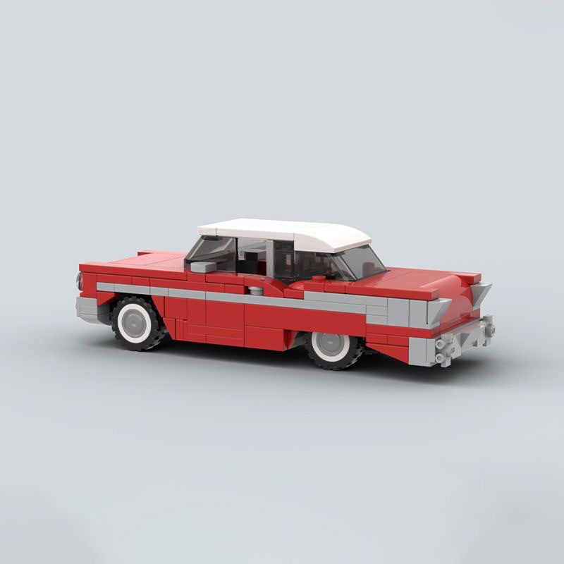 1957 chevrolet bel air building set | 6 studs wide | moc-36233 - 2
