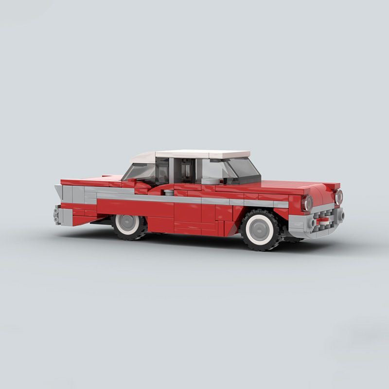 1957 chevrolet bel air building set | 6 studs wide | moc-36233 - 3