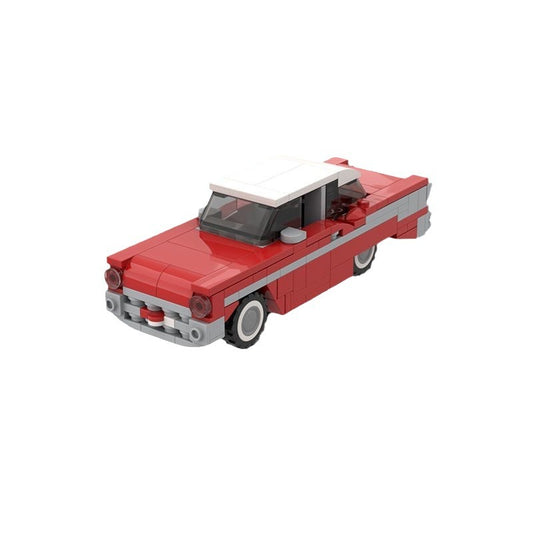 1957 chevrolet bel air building set | 6 studs wide | moc-36233 - 5