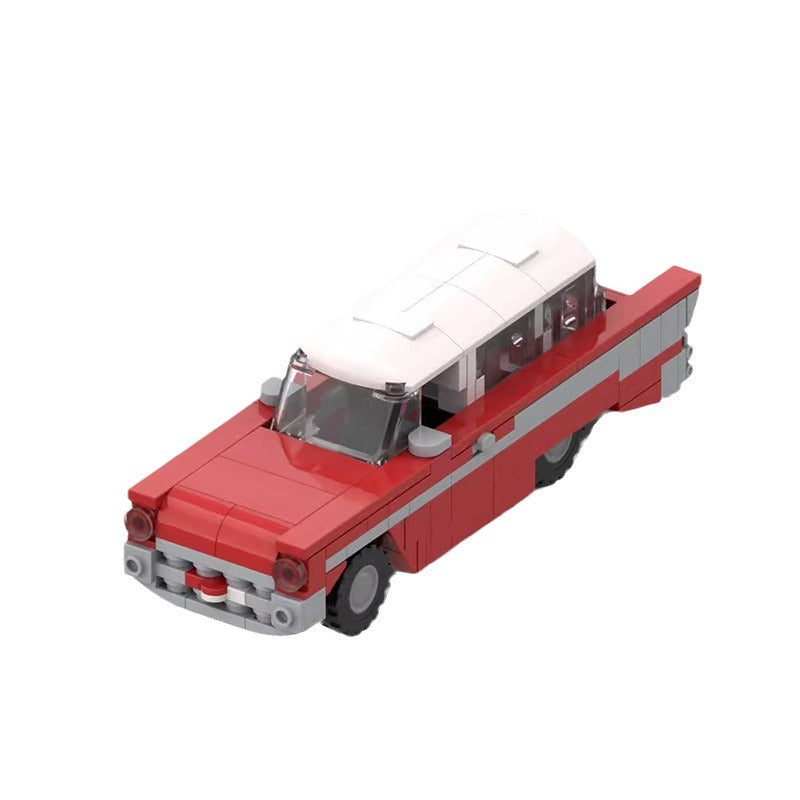 1957 chevrolet nomad building set | moc-83031 - 5