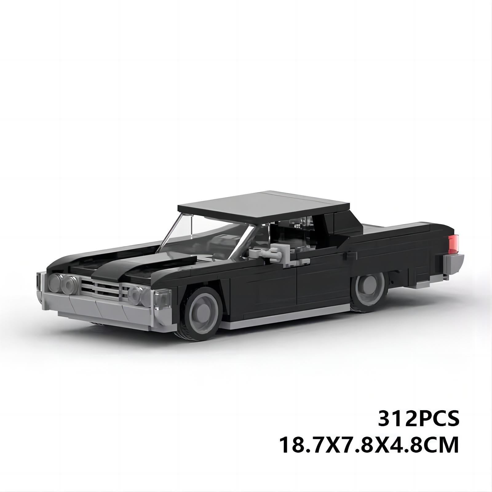 1965 lincoln continental building set | the matrix | moc-157277 - 6