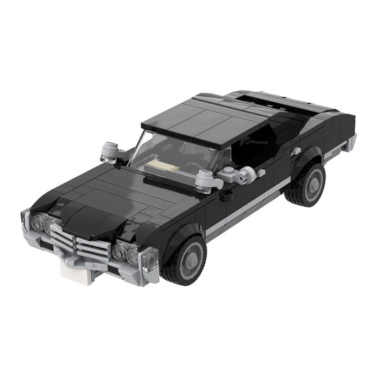1967 chevrolet impala car building set |supernatural | moc-59771 - 3