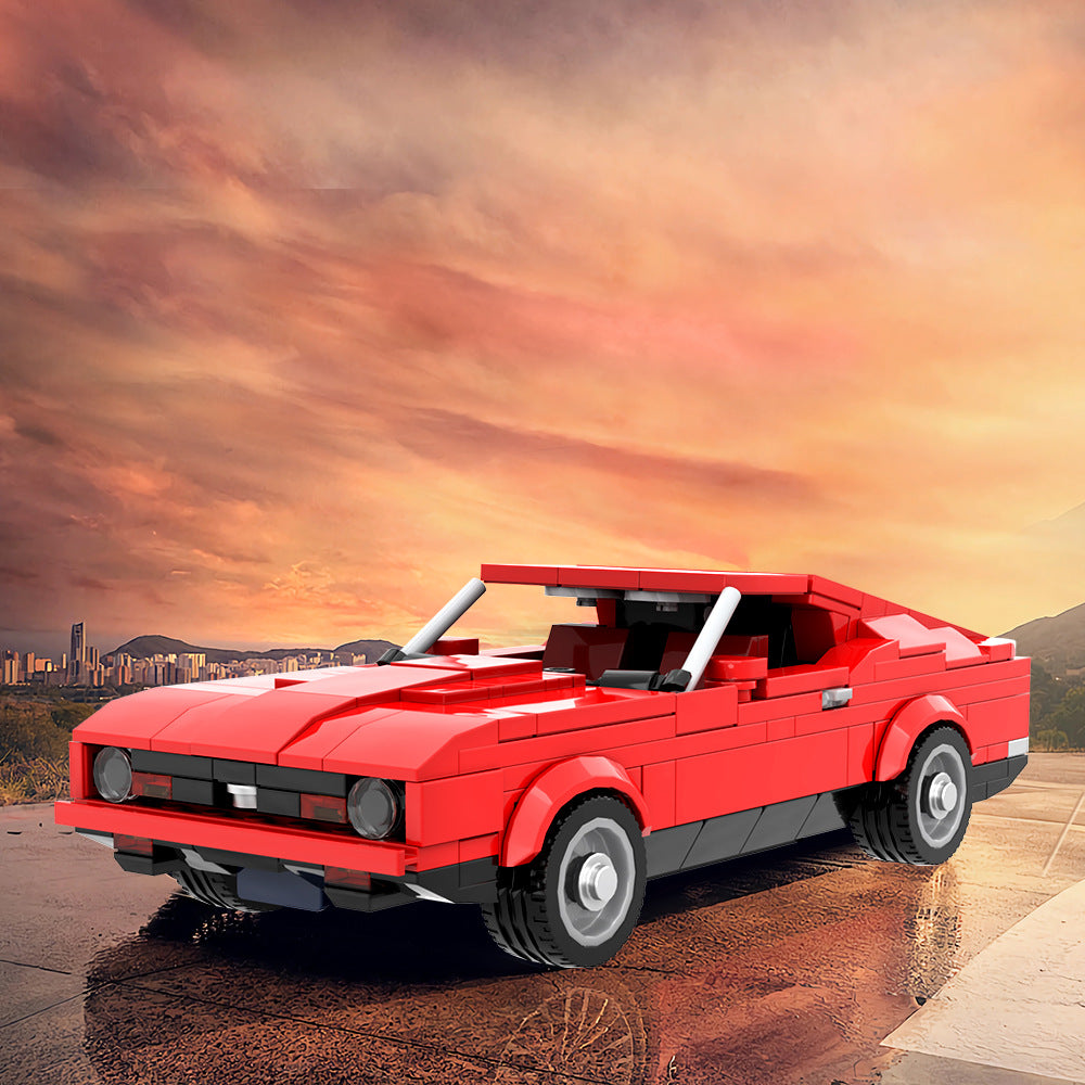 1971 ford mustang mach 1 car building set | moc-138347 - 1