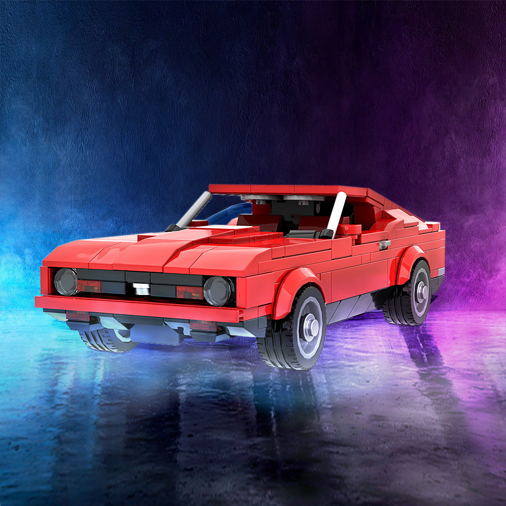 1971 ford mustang mach 1 car building set | moc-138347 - 2