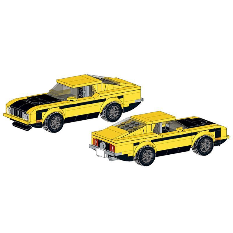 1973 ford mustang mach 1 building set | moc-42253 - 5