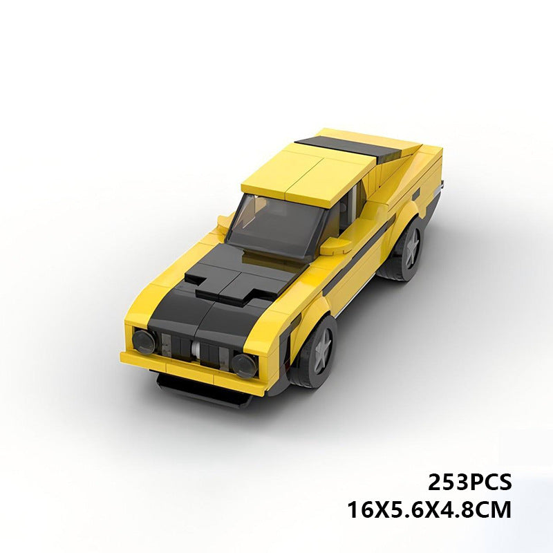 1973 ford mustang mach 1 building set | moc-42253 - 6