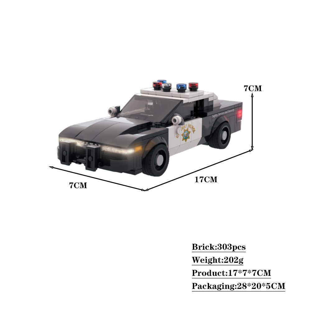 1993 ford crown victoria police interceptor building set | moc-190577 - 2