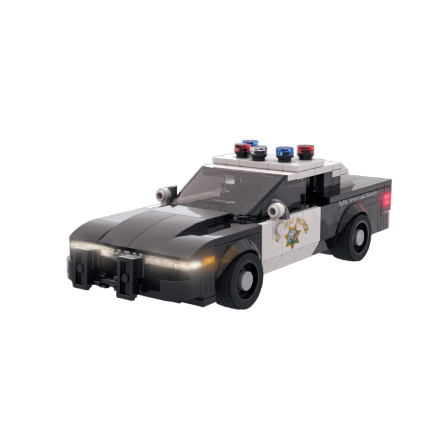 1993 ford crown victoria police interceptor building set | moc-190577 - 4