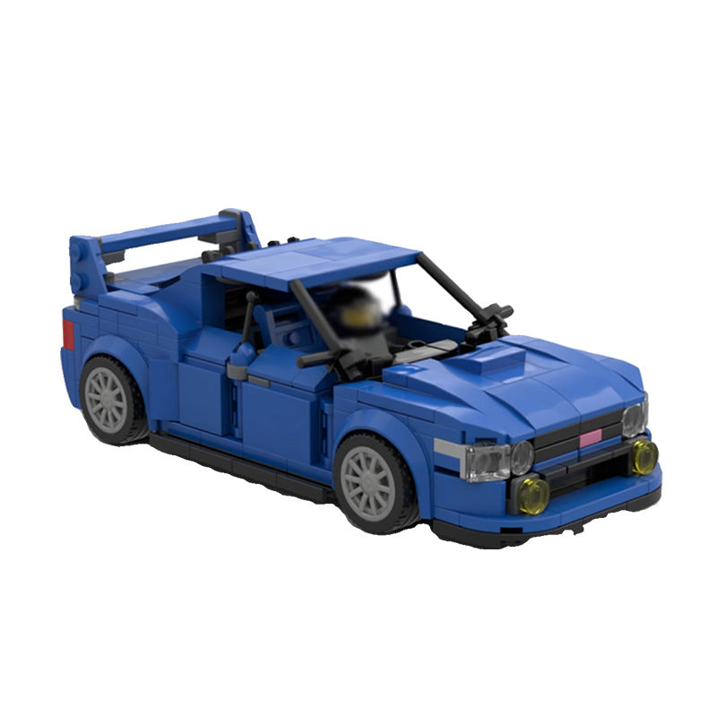 2004 subaru wrx sti building set | compatible with lego - 1