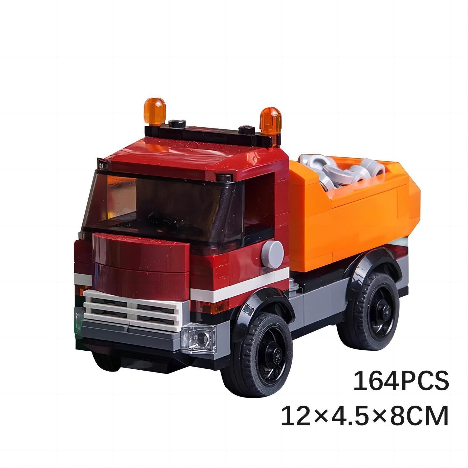 2017 legocity dump truck building set | moc-6343 - 3