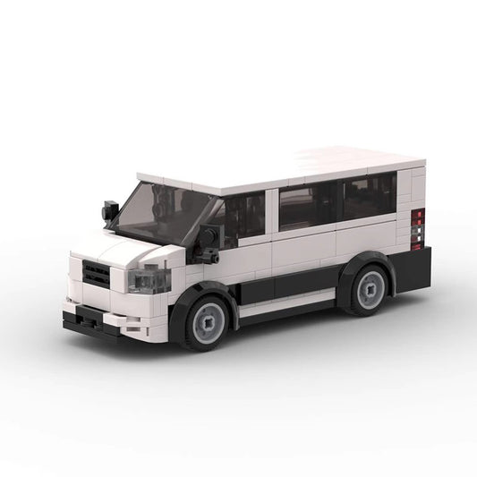 2020 ford transit passenger van xlt building set | moc-49248 - 1