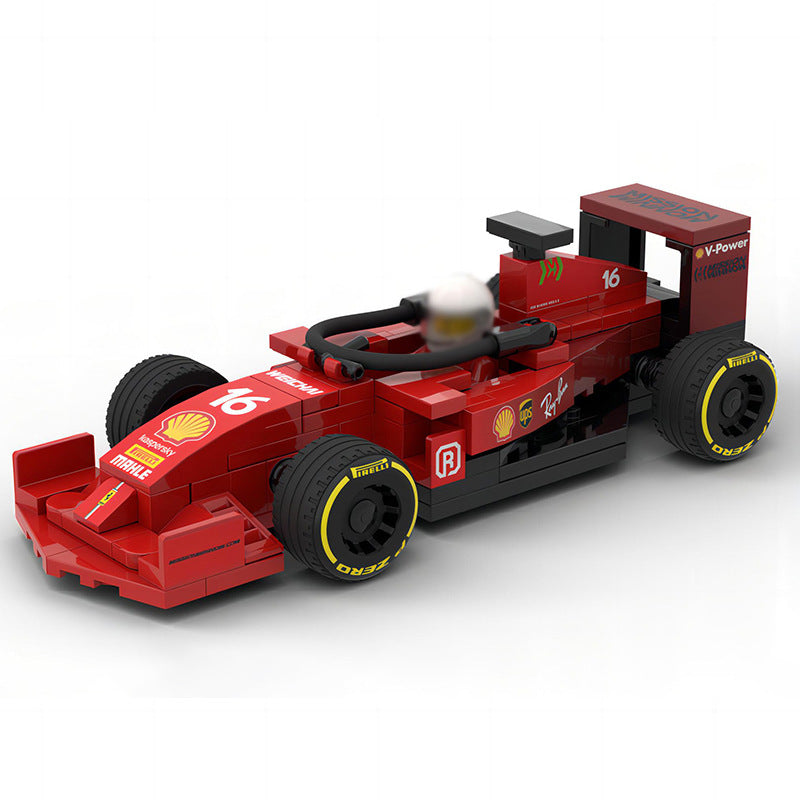 2021 ferrari sf21 formula one f1 car building set | moc-79235 - 1