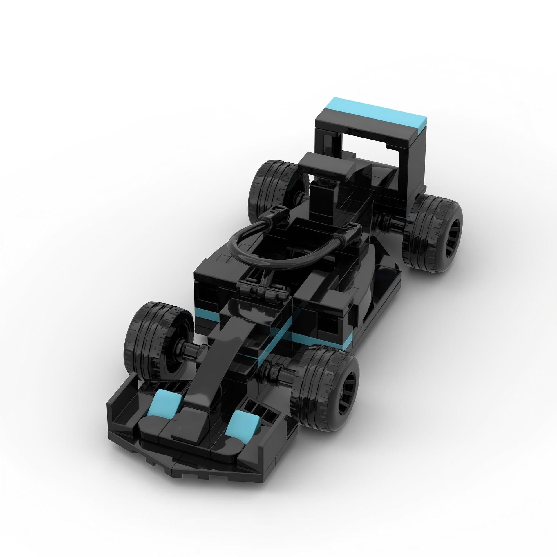 2021 mercedes w12 f1 car building set | moc-79298 - 2