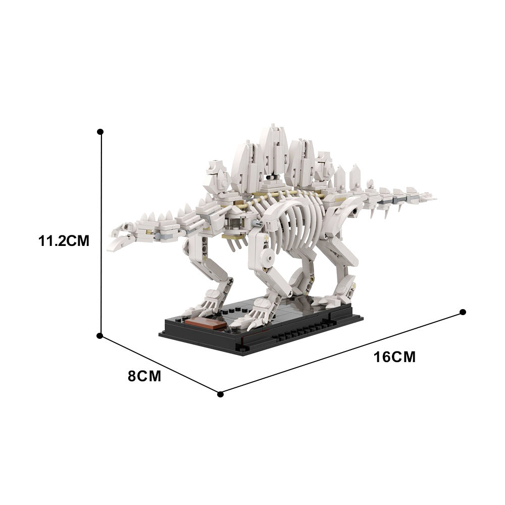 21320 stegosaurus fossil building set | moc-43006 - 4