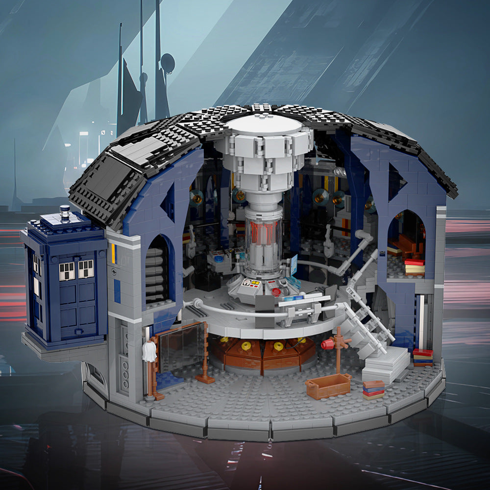 2th doctor tardis building set | doctor who | moc-165912 - 1