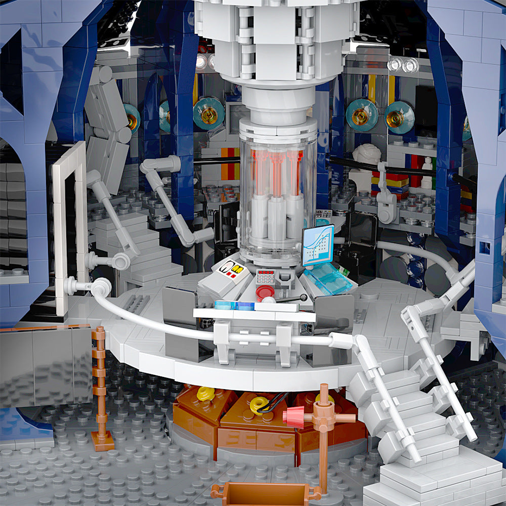 2th doctor tardis building set | doctor who | moc-165912 - 3