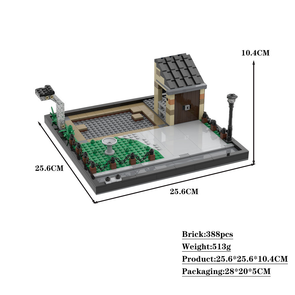 4 privet drive scenery building set | moc-86857 - 2