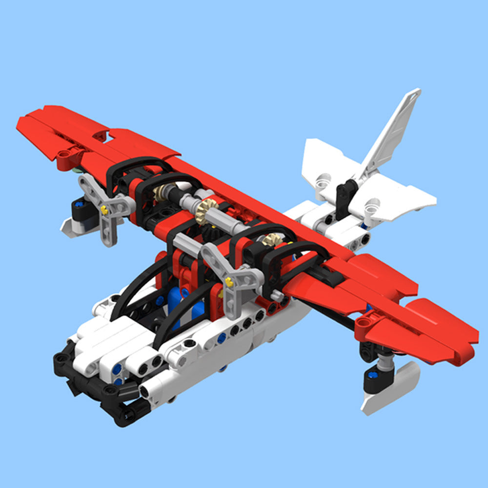 42092 pby catalina seaplane building set | moc-68602 - 2