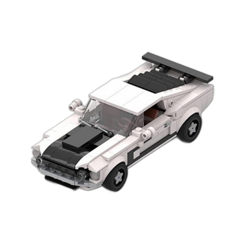 69 ford mustang boss 302 building set | lego compatible - 2