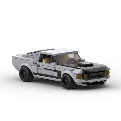 69 ford mustang boss 302 building set | moc-96038 - 1
