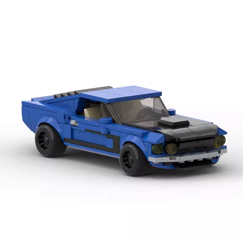 69 ford mustang boss 302 building set | moc-96038 - 1