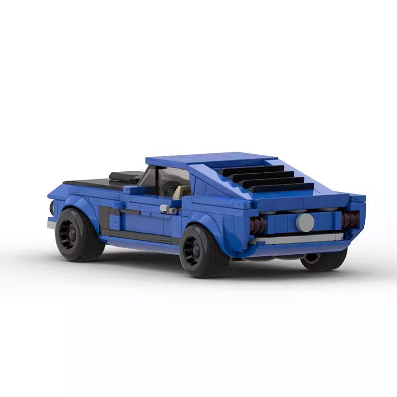 69 ford mustang boss 302 building set | moc-96038 - 2
