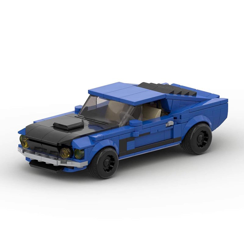 69 ford mustang boss 302 building set | moc-96038 - 3