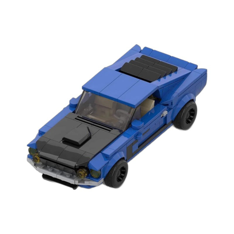 69 ford mustang boss 302 building set | moc-96038 - 5