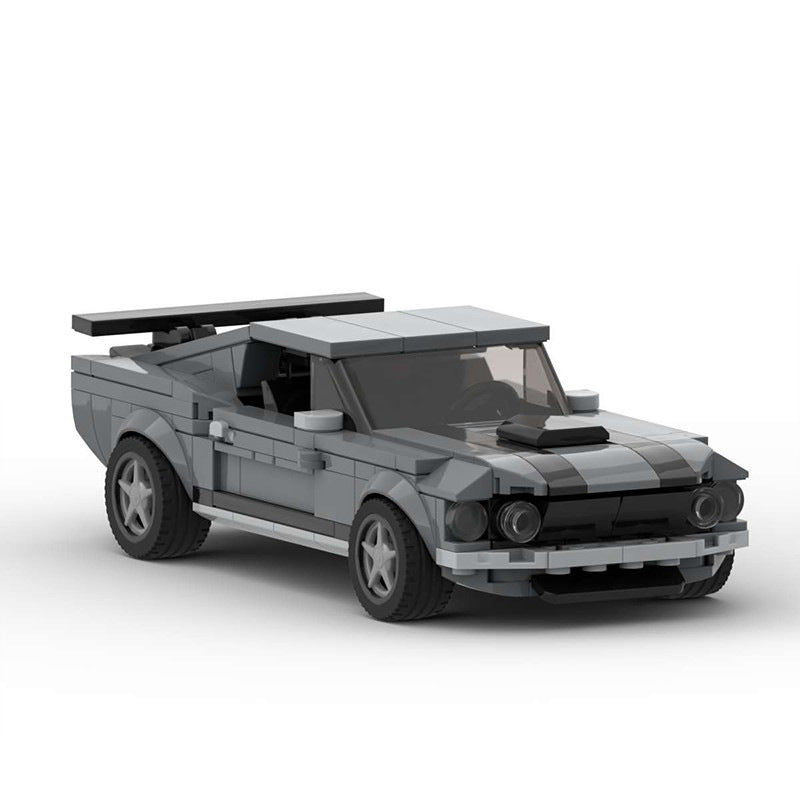 69 ford mustang john wick building set | moc-95701 - 1