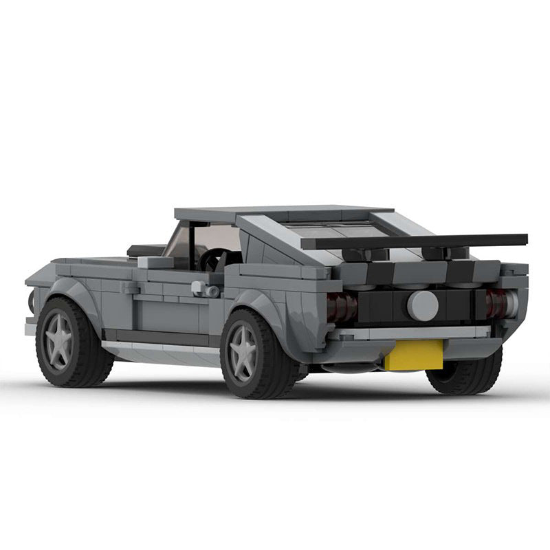69 ford mustang john wick building set | moc-95701 - 2
