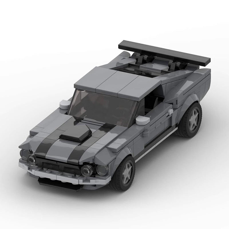 69 ford mustang john wick building set | moc-95701 - 3
