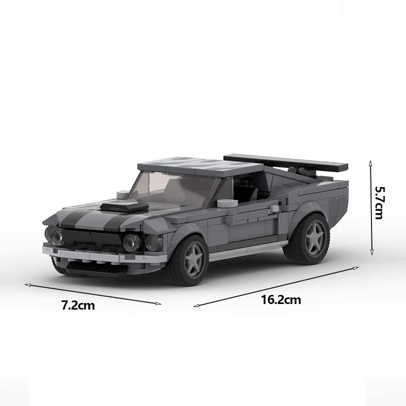 69 ford mustang john wick building set | moc-95701 - 7