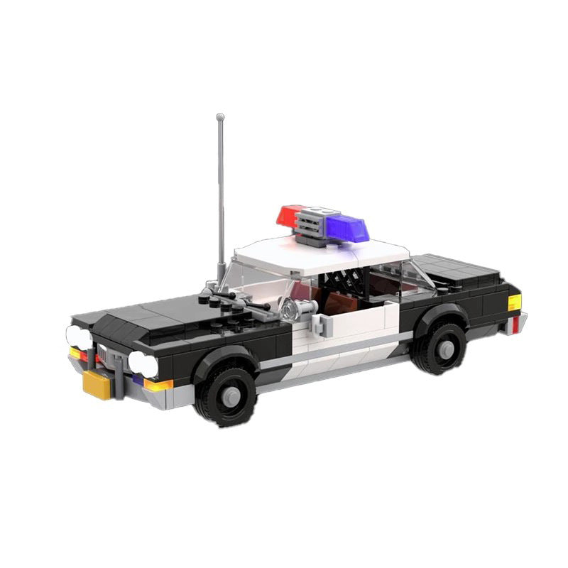 70's police car building set | moc-135420 - 3