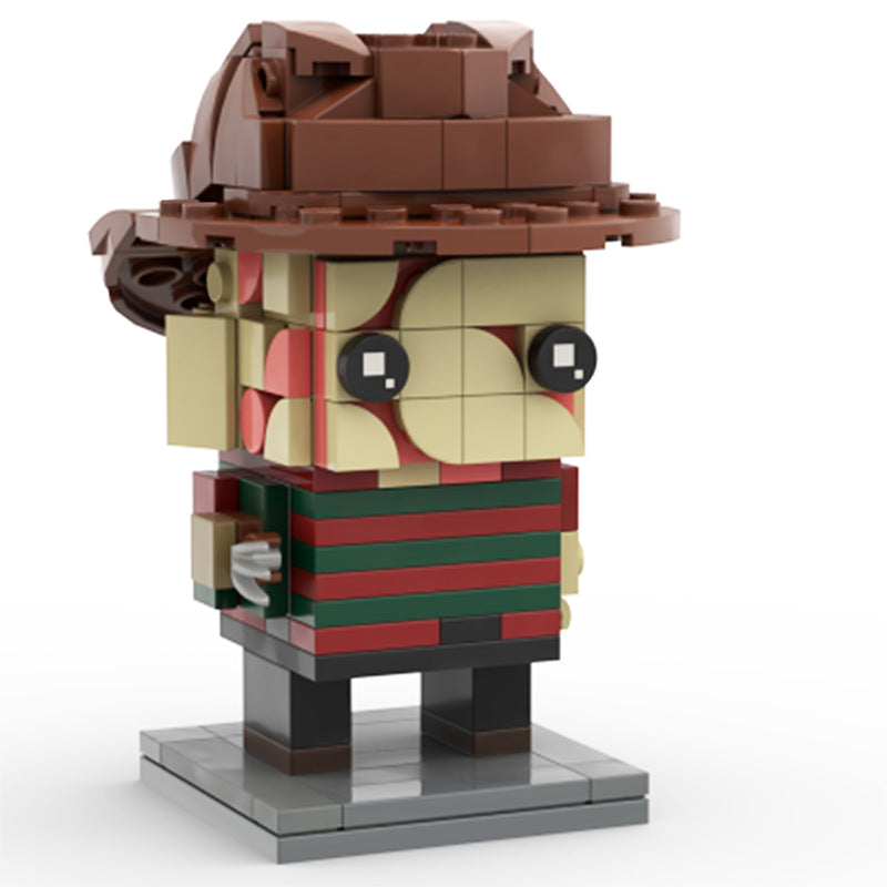 MOC-46943 Freddy Krueger From A Nightmare on Elm Street Brickheadz - 1