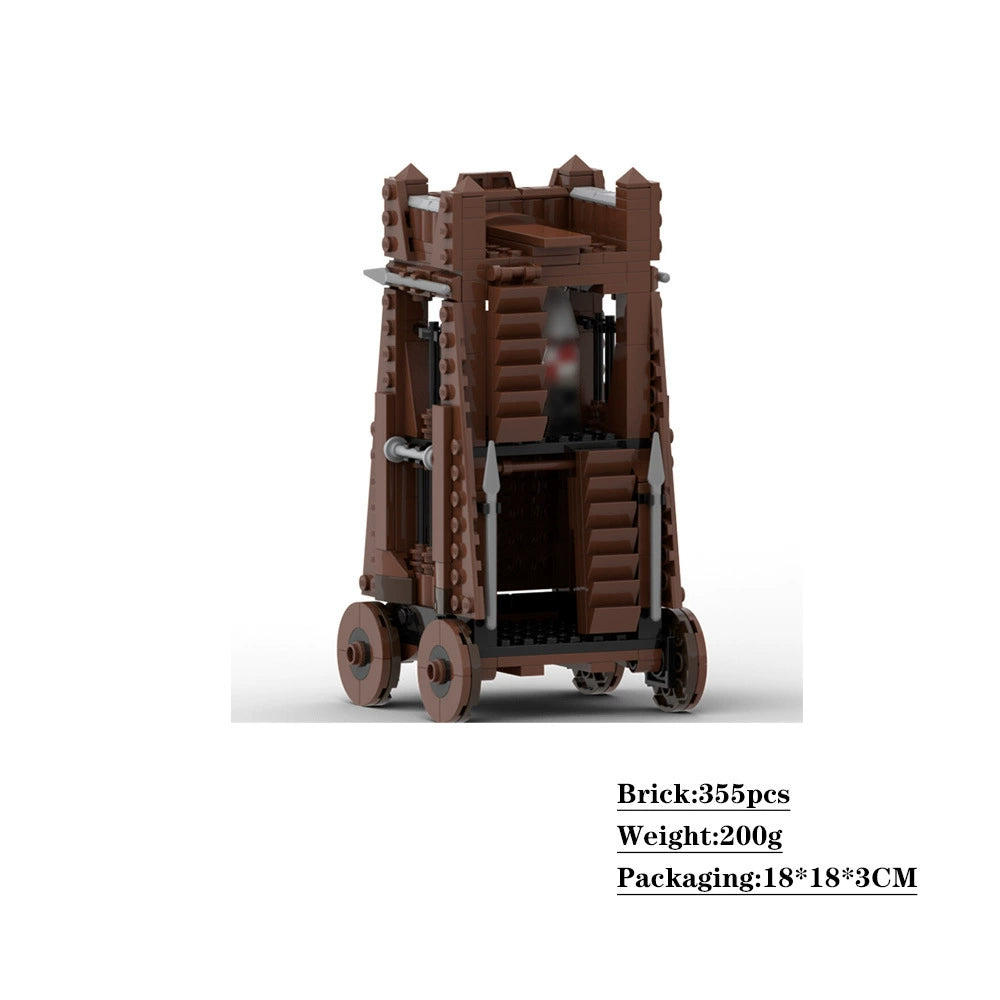 Medieval Siege Tower Building Set | MOC-153209 | MOC-91157