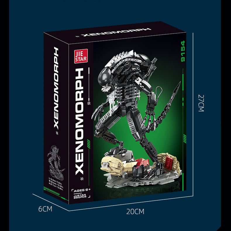 Xenomorph Alien Building Blocks | 882 PCS | JIESTAR 9154