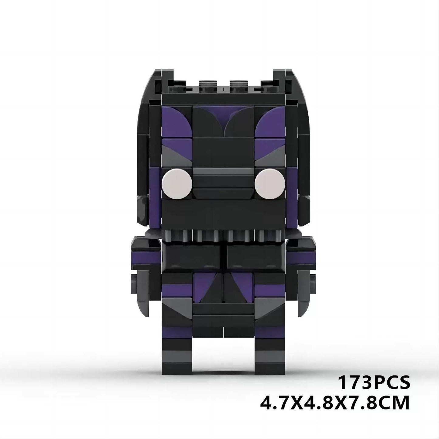 Black Panther Brickheadz MOC Building Set | Marvel | LEGO-Compatible