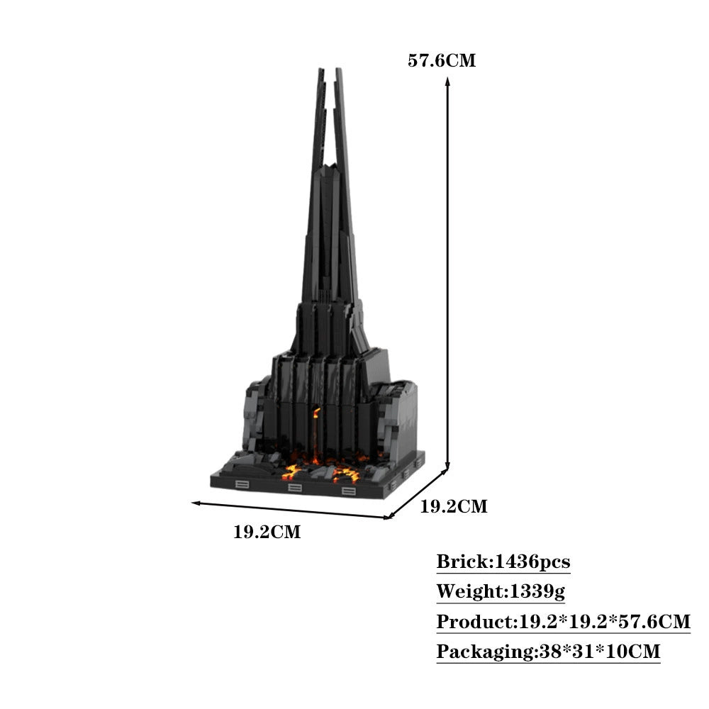Fortress Vader Building Set | Star Wars | MOC-149491