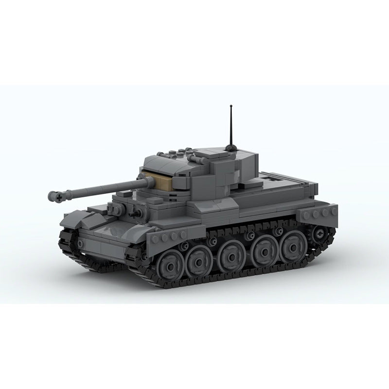 a34 comet building set | british cruiser tank | moc-154099 - 1