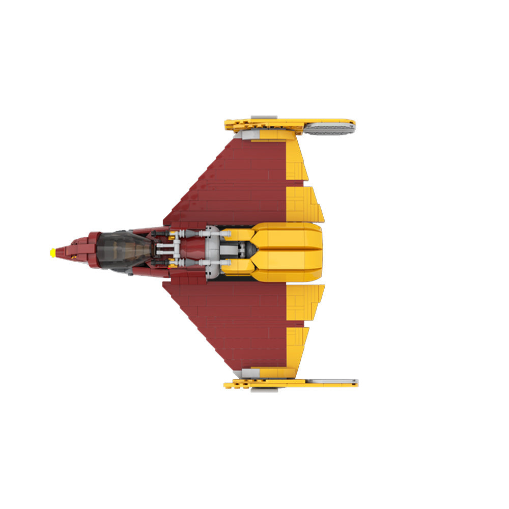 ahsoka shin hati’s starfighter | star wars | moc-158204 - 4