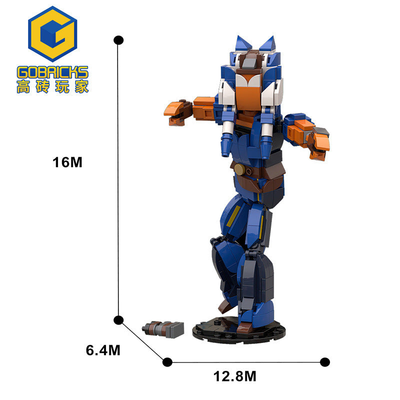 ahsoka tano building set | star wars | moc-73665 - 3