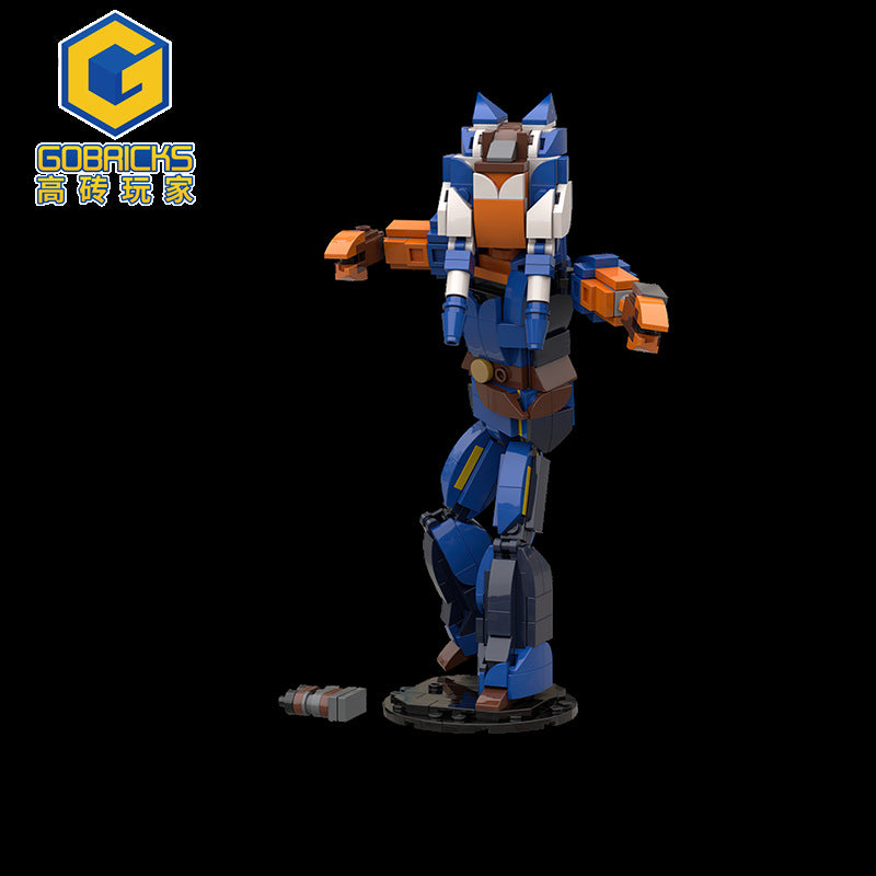 ahsoka tano building set | star wars | moc-73665 - 4