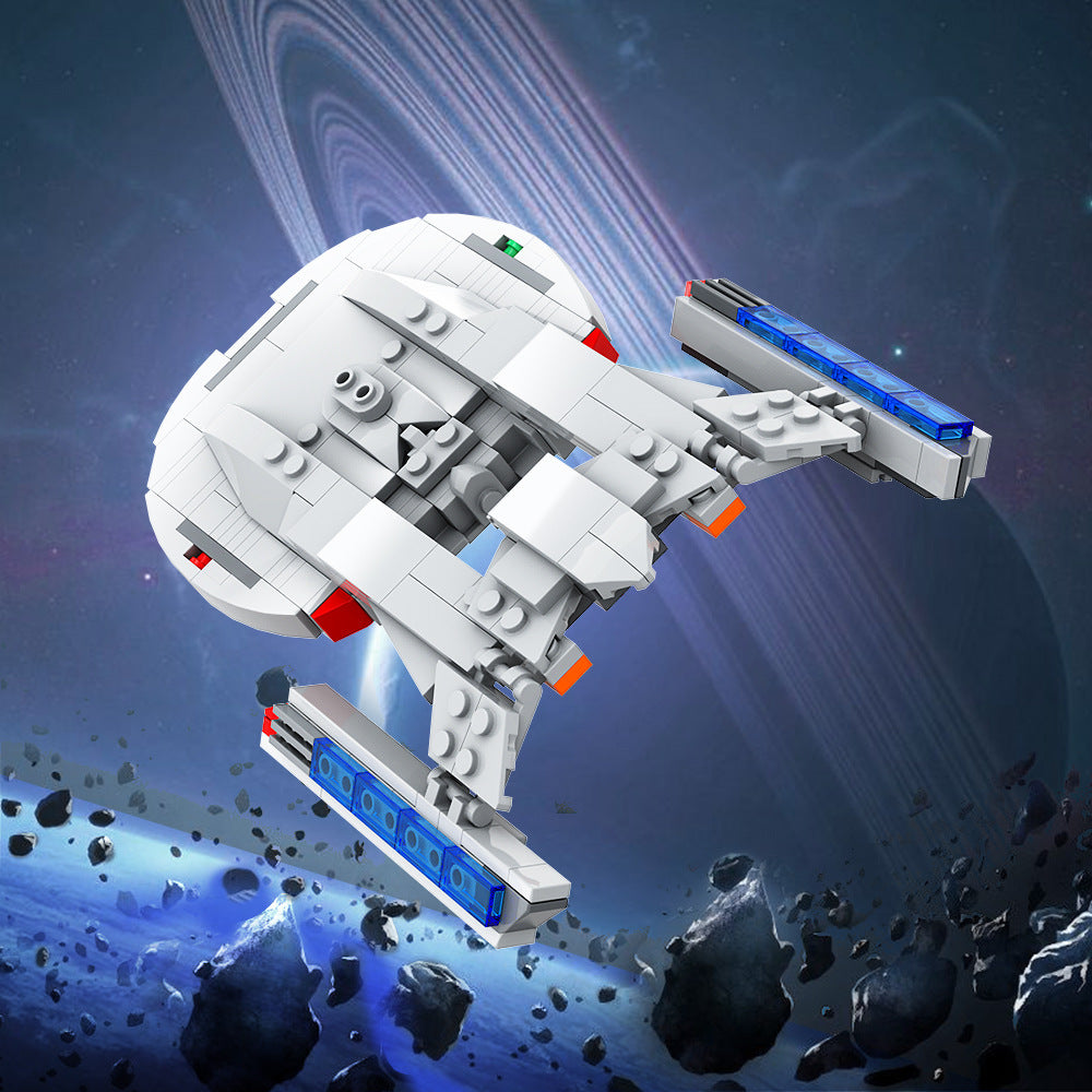 akira class starship building set | star trek | moc-105250 - 1