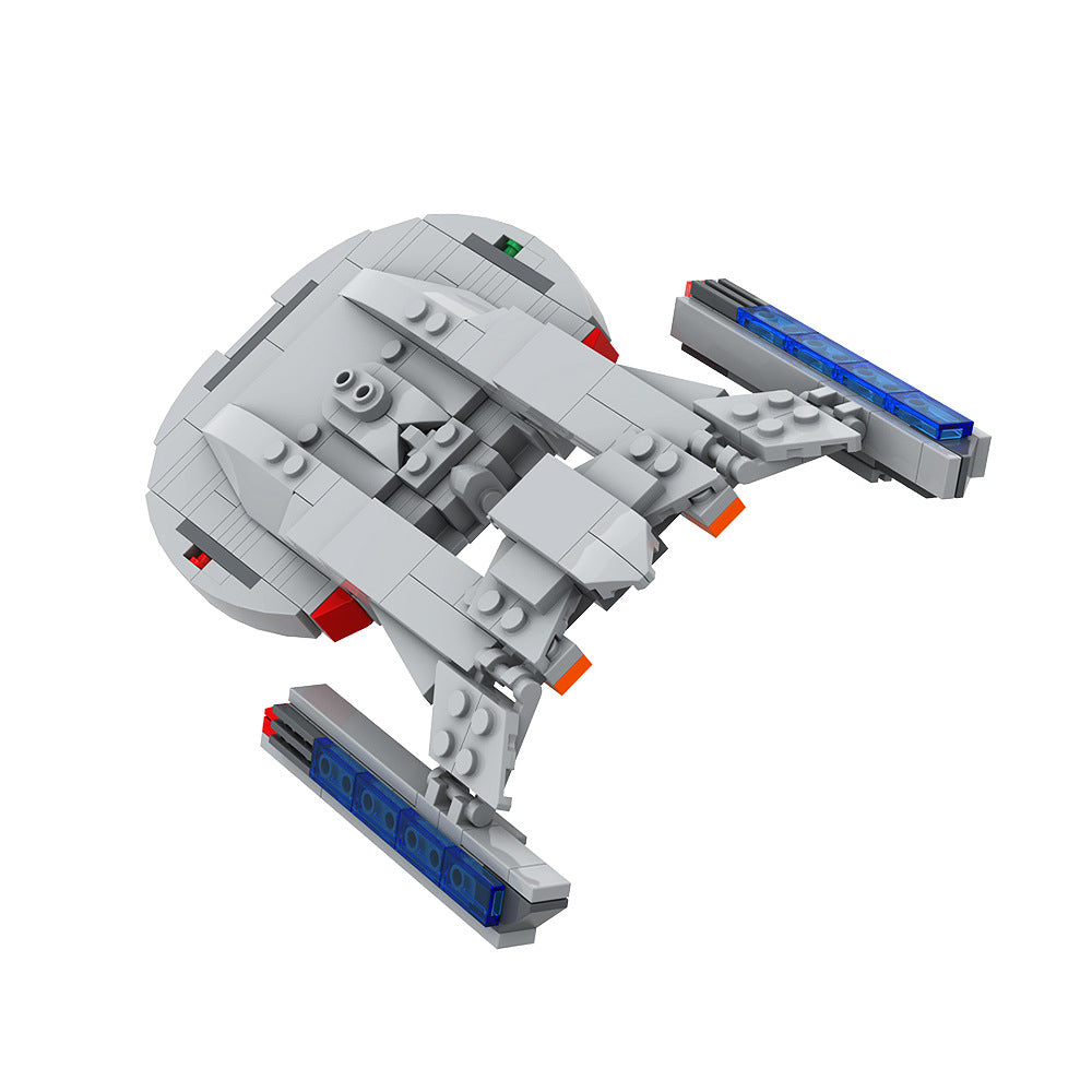 akira class starship building set | star trek | moc-105250 - 5